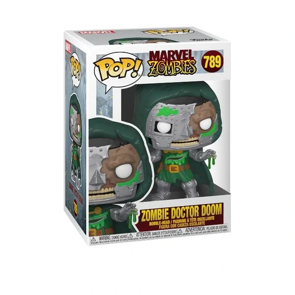 Funko POP! Marvel Zombies #789 Zombie Dr Doom - NWT - Picture 1 of 5